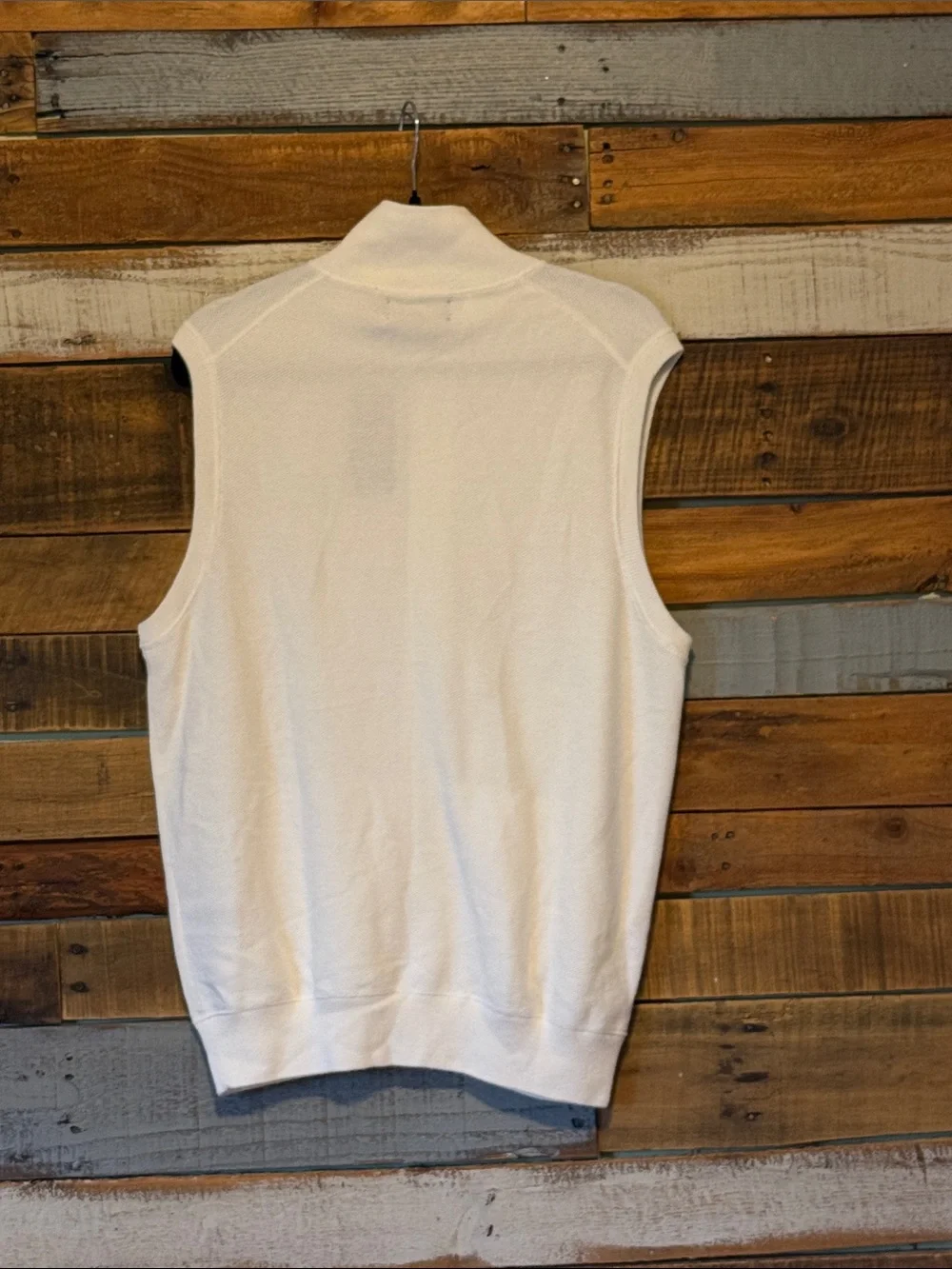 NWT Polo Ralph Lauren Mesh-Knit Cotton Full-Zip Sweater Vest